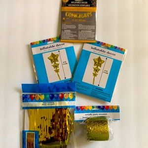 Premium Gold Foil Congrats Party Package